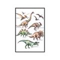 Picture of World of Dinos  _GroupedProduct_Rectangle_Portrait_Canvas_Framed_