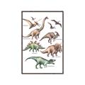 Picture of World of Dinos  _GroupedProduct_Rectangle_Portrait_Canvas_Framed_