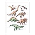 Picture of World of Dinos  _GroupedProduct_Rectangle_Portrait_Canvas_Framed_