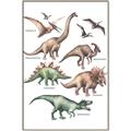 Picture of World of Dinos  _GroupedProduct_Rectangle_Portrait_Canvas_Framed_