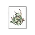 Picture of Wild Dinosaurs _GroupedProduct_Rectangle_Portrait_Canvas_Framed_