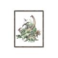 Picture of Wild Dinosaurs _GroupedProduct_Rectangle_Portrait_Canvas_Framed_