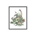 Picture of Wild Dinosaurs _GroupedProduct_Rectangle_Portrait_Canvas_Framed_