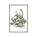 Picture of Wild Dinosaurs _GroupedProduct_Rectangle_Portrait_Canvas_Framed_