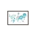 Picture of Hot Air Balloon Map  _GroupedProduct_Rectangle_Landscape_Canvas_Framed_