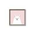 Picture of Pinky Llama  _GroupedProduct_Square_Mini_ _GroupedProduct_Square_Canvas_Framed_