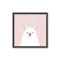 Picture of Pinky Llama  _GroupedProduct_Square_Mini_ _GroupedProduct_Square_Canvas_Framed_