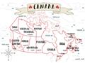 Picture of Canada Map  _GroupedProduct_Rectangle_Landscape_Unframed_Print_Only_