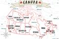Picture of Canada Map  _GroupedProduct_Rectangle_Landscape_Unframed_Print_Only_