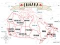 Picture of Canada Map  _GroupedProduct_Rectangle_Landscape_Unframed_Print_Only_