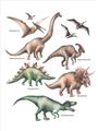 Picture of World of Dinos  _GroupedProduct_Rectangle_Portrait_Unframed_Print_Only_