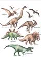 Picture of World of Dinos  _GroupedProduct_Rectangle_Portrait_Unframed_Print_Only_