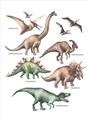 Picture of World of Dinos  _GroupedProduct_Rectangle_Portrait_Unframed_Print_Only_