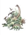 Picture of Wild Dinosaurs _GroupedProduct_Rectangle_Portrait_Unframed_Print_Only_