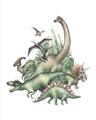 Picture of Wild Dinosaurs _GroupedProduct_Rectangle_Portrait_Unframed_Print_Only_