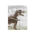 Picture of Forest Dino I  _GroupedProduct_Rectangle_Portrait_Unframed_Print_Only_