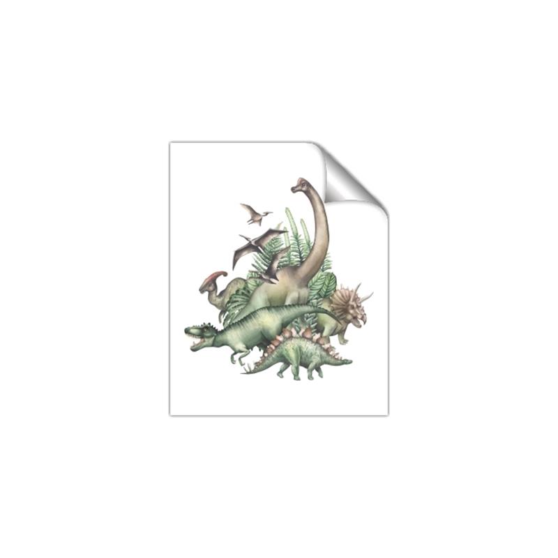 Picture of Wild Dinosaurs _GroupedProduct_Rectangle_Portrait_Unframed_Print_Only_