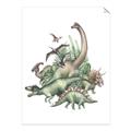 Picture of Wild Dinosaurs _GroupedProduct_Rectangle_Portrait_Unframed_Print_Only_