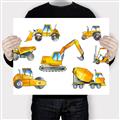 Picture of Construction Team  _GroupedProduct_Rectangle_Landscape_Canvas_