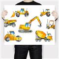 Picture of Construction Team  _GroupedProduct_Rectangle_Landscape_Canvas_