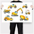 Picture of Construction Team  _GroupedProduct_Rectangle_Landscape_Canvas_