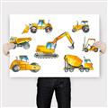 Picture of Construction Team  _GroupedProduct_Rectangle_Landscape_Canvas_