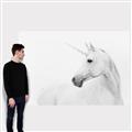 Picture of Sophisticated Unicorn neutral _GroupedProduct_Rectangle_Landscape_Canvas_