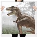 Picture of Trex in the Woods _GroupedProduct_Square_Canvas_