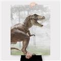 Picture of Forest Dino I  _GroupedProduct_Rectangle_Portrait_Canvas_