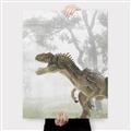 Picture of Forest Dino II _GroupedProduct_Rectangle_Portrait_Canvas_