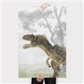 Picture of Forest Dino II _GroupedProduct_Rectangle_Portrait_Canvas_
