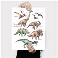 Picture of World of Dinos  _GroupedProduct_Rectangle_Portrait_Canvas_
