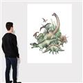 Picture of Wild Dinosaurs _GroupedProduct_Rectangle_Portrait_Canvas_