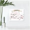 Picture of Canada Map  _GroupedProduct_Rectangle_Landscape_Canvas_