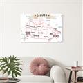 Picture of Canada Map  _GroupedProduct_Rectangle_Landscape_Canvas_