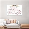 Picture of Canada Map  _GroupedProduct_Rectangle_Landscape_Canvas_