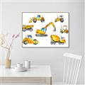 Picture of Construction Team  _GroupedProduct_Rectangle_Landscape_Canvas_Framed_
