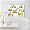 Picture of Construction Team  _GroupedProduct_Rectangle_Landscape_Canvas_Framed_