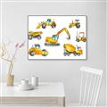 Picture of Construction Team  _GroupedProduct_Rectangle_Landscape_Canvas_Framed_