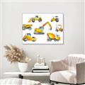 Picture of Construction Team  _GroupedProduct_Rectangle_Landscape_Canvas_Framed_