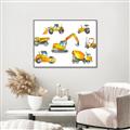 Picture of Construction Team  _GroupedProduct_Rectangle_Landscape_Canvas_Framed_