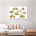 Picture of Construction Team  _GroupedProduct_Rectangle_Landscape_Canvas_Framed_