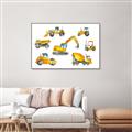 Picture of Construction Team  _GroupedProduct_Rectangle_Landscape_Canvas_Framed_