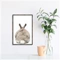 Picture of Behind Bunny _GroupedProduct_Rectangle_Portrait_Canvas_Framed_
