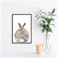 Picture of Behind Bunny _GroupedProduct_Rectangle_Portrait_Canvas_Framed_