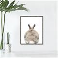 Picture of Behind Bunny _GroupedProduct_Rectangle_Portrait_Canvas_Framed_