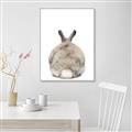 Picture of Behind Bunny _GroupedProduct_Rectangle_Portrait_Canvas_Framed_