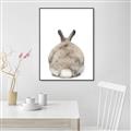Picture of Behind Bunny _GroupedProduct_Rectangle_Portrait_Canvas_Framed_