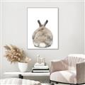 Picture of Behind Bunny _GroupedProduct_Rectangle_Portrait_Canvas_Framed_