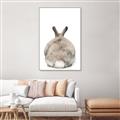 Picture of Behind Bunny _GroupedProduct_Rectangle_Portrait_Canvas_Framed_